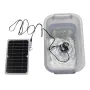 Solar Powered Water Pump 5W 5V Monocrystalline Panel USB LED for Fountain Outdoor Garden Landscape Adjustable Flow Eco-Friendly