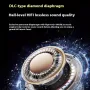 1MORE S70 OWS Earbuds Wireless bluetooth Earphone DLC-type Diamond Diaphragm Dual Magnetic Driver Unit Deep Bass 4-Mic AI Call Noise Cancelling 40H Playback Flexible Earhooks Sports Headphones