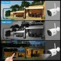 SriHome SH034 5MP QHD 5G Dual Band WIFI IP Camera Full Color Night Vision AI Humanoid Identification Home Security CCTV Baby Monitor