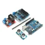Geekcreit® DIY L298N 2WD Ultrasonic Smart Tracking Moteur Robot Car Kit for Arduino - products that work with official Arduino boards