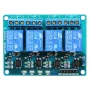 2pcs 5V 4 Channel Relay Module For PIC ARM DSP AVR MSP430 Blue Geekcreit for Arduino - Products that work with official for Arduino boards