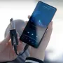 FIIO KA5 Portable DAC Headphone Amplifier OLED Display Dual CS43198 DACs Dual 8261 Amps Hi-Res PCM 768khz DSD256 3.5mm 4.4mm Audio Headphone Amp for Android IOS WIN10
