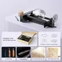 [EU/US Direct]LONGER Roller Kit 360° Rotary Engraving Accessory Height Adjustable Wide Compatibility for Cylindrical Objects and Extended Plate Engravings Laser Engraving Machines High Precision Tools