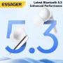 ESSAGER ES-06 TWS bluetooth Earbuds ENC Noise Reduction 10mm Diaphragm Dynamic 20H Playback In-ear Sports Headphones