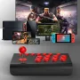 BSP-Y02 Tri-mode Wireless Arcade Gaming Controller Rocker E-sports Game Shaker for PS4 Switch Console Controller PC TV Android iOS Phones Joystick Gamepad Accessories