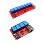 4/8 Channel 5V/12V/24V TCPIP Network Relay Switch Remote and LAN Control Home Automation Smart Devices Low Power Consumption