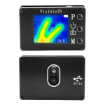 IR B18 Visible Light Thermal Imager 32x24 Fusion Infrared and Visible Light Camera Non-Contact Temperature Measurement Portable Home DIY Heat Tester