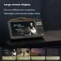 SANSUI F51 7-inch Display Retro FM Radio Wireless Speaker 3-inch Internal Magnetic Speaker Support U Disk TF Card Playback FM MM SW Radios Music Video Player E-book Reading
