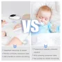 Wireless Bedwetting Alarm Pee Alarm with Receiver for Boys Grils Kids Potty Training Elder Care 10-20M Range Vibration Reminding
