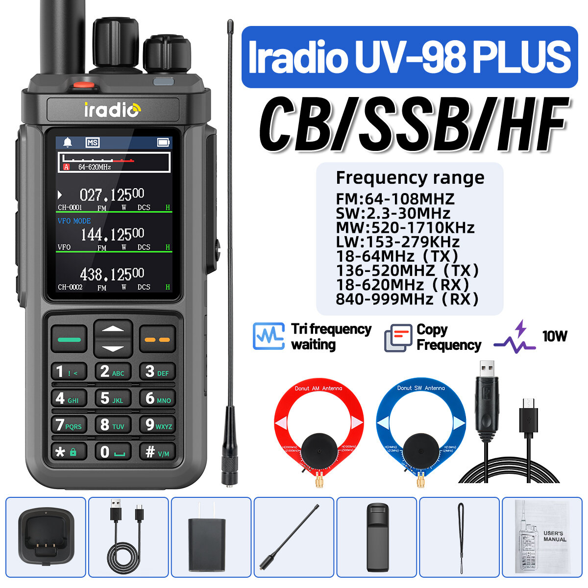 Radio+Frequency Writing Line+2 Donut Antennas+771Pro