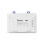 SONOFF 4CH R3 AC100-240V 50/60Hz 10A 2200W 4 Gang WiFi DIY Smart Switch Inching Self-Locking Interlock 3 Working Mode APP Remote Control Switch Works with Alexa and Google Home