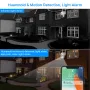 Hiseeu 8WK-4HBC25 Wireless Camera Security System Kit 5MP 5X Digital PTZ 4CH Outdoor CCTV Camera Set 2 way audio IP66 Video Surveillance for Home Safety EU Plug