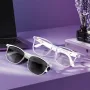 Senbono GS03 Smart Glasses Bluetooth 5.4 Polarized UV400 Anti-Blue Light Touch Control Lightweight 27g Hands-Free Calling Music Playback Smart Audio Sunglasses
