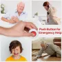 MOES Tuya ZigBe SOS Alarm Button One Click For Emergency Help APP Notification Children Elderly Patient Hospital Home Safety