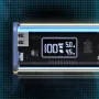 8*18650 PD22.5W DIY Professional Battery Charger Case Fast Charging Case for Dual USB+PD Port Battery Charging Power Bank Box