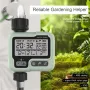 HCT-322 Automatic Water Timer Garden Digital Irrigation Machine with 2.76 inch LCD Display Intelligent Sprinkler Outdoor to Save Water and Time