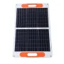 80W Monocrystal Solar Power Panel Folding Portable RV Trip Marine Boat Solar Charger for Car Travel Boat