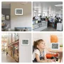 Ewelink Smart Zigbe Temperature Humidity Sensor LCD Display Thermometer Hygrometer APP Remote Control Real-time Monitoring Work with Alexa Google Home