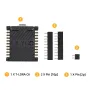 LILYGO® T-LoRaC6 Main ESP32-C6 LoRa Module SX1262 868MHz 915MHz LoRaWAN Long Range Low Power Development Board Stamp Holes PCB