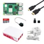 Raspberry Pi 5 4G 8GB RAM Development Board Kit Raspberry Pi5 Motherboard with Housing Artificial Intelligence Programming Learning PCIe 2.0 Interface