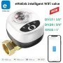 Tuya WiFi Smart Water Valve APP Remote Control Built-in Water Leakage Sensor DN15/20/25 Timing & Voice Control Work With Alexa Google Home