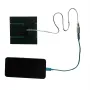 1.2W 5V Polycrystalline Solar Panel Charger 100x100mm Portable Outdoor USB Phone Power Bank Emergency Charger 3.7V Battery Rechargeable