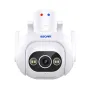 ESCAM PT304 H.265 4MP 1440P 10X Digital Zoom IP Camera Humanoid Detection Tracking WIFI Lighting Sound Alarm Intelligent Dual-light Source Night Vision Security Camera EU Standard