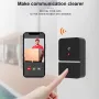 Akıllı Video Kapı Zili Görsel Kapı Zili Kamera WiFi Tuya Akıllı Kablosuz Kapı Zili Zil APP İki Yönlü Sesli Arama Güvenlik Alarmıyla Çalışır