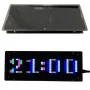 DIY LED Music Spectrum Display Kit 16x32 Rhythm Lights Clock Temperature 8 Kinds Spectrum Mode SMD Soldering Project