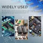 Kit assortimento di circuiti integrati da 85 pezzi LM324 LM358 LM386 NE555 UA741 PC817 ULN2003 con scatola antistatica per progetti elettronici PCB
