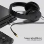 Weofly Live ANC Headset bluetooth 5.4 Headphones Hybrids Active Noise Cancelling 4-Mic ENC Noise Reduction 40mm Dynamic Driver 80H Playback 3.5mm Wired E-sports On-ear Wireless Headphones