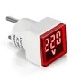 1PC EU Plug LED Digital Voltmeter Ammeter Voltage Current Tester Monitor Electrical Meter Indicator for Home Appliances