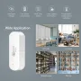 Sensor de temperatura e umidade Tuya Smart ZB Sensor de automação residencial inteligente sem fio funciona com Alexa Google Home