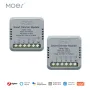 MoesHouse Tuya Smart Zigbe Dimmer Module Light Switch 1/2 Gang Timing Function Voice APP Remote Control کار لەگەڵ Alexa Google Assistant
