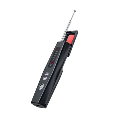 Multi-functional Camera Detector 500mAh 1MHz-6.5GHz Small Camera Finder Adjustable Sensitivity Portable Anti-Snooping Device Type-C Rechargeable Battery Long Battery Life