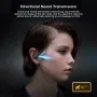 BlitzWolf® BW-V49 OWS Earbuds bluetooth Earphones Spatial Audio Powerful Bass Directin Tone Intelligent Noise Reduction HD Calls Comfort Wear Sports Headphones
