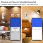 MoesHouse Tuya 80A 2P Smart WiFi Circuit Breaker APP Remote Control Schedule Setting Voice Control Compatible With Alexa Google Home