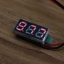 10pcs 0.28 Inch Two-wire 2.5-30V Digital Red Display DC Voltmeter Adjustable Voltage Meter