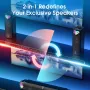 ONIKUMA L1 Detachable Computer Speaker Wired bluetooth Soundbar HiFi Stereo RGB Light Knob-type Desktop Speaker
