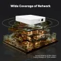 Moes Matter Smart Zigbe Home Bridge Matter Wired Gateway Hub Support Voice Control Via Alexa Google Siri Homekit Smartthings