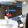 Hiseeu 30X Zoom 5MP WiFi PTZ Camera Wireless Color Night Vision 2-way Audio IP66 Waterproof Face Humanoid Detection 2D&3D Noise Reduction Support ONVIF2.0 H.265 Outdoors IP Security Surveillance Camera