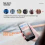 Tuya Wi-Fi Gas Leak Detector Natural Gas LPG Alarm Heat Sensor TFT LCD Display Remote Monitoring Home Safety