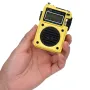 HanRongDa HRD-701 Pocket Radio Portable Digital Radio FM MW SW WB 96 Stations TF Card MP3 Player Bass Sound Mini Pocket Radio for Travelling Camping