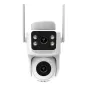 MOES WiFi Tuya IP Camera 8MP HD Dual Lens Smart Security Camera 300 Pan 90 Tilt Color Night Vision Motion Alerts Waterproof Two-Way Audio Wireless Surveillance