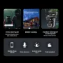 6MP Three-Lens Wireless WIFI IP Camera 360° Panoramic View 1080p Night Vision IP66 Waterproof Mobile App Controlled WiFi Surveillance Camera EU Plug