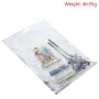 Electronics Components Basic Starter Kit for Arduinos UNOs MEGA2560 Raspberry Pi with LED Buzzer Capacitor Resistor