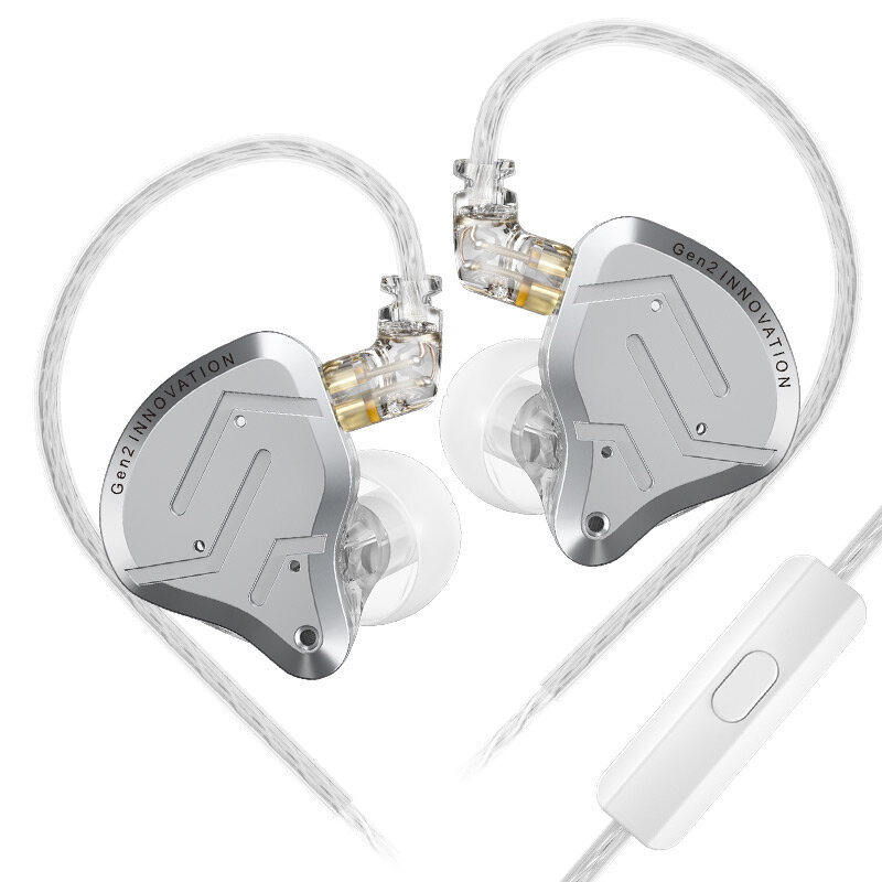 Silver with Mic