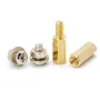 910Pcs M3 Copper Standoff Screws Nuts Washers Assortment Kit 6mm to 14mm Standoffs for PCB Mounting Hardware DIY Projects Electronics
