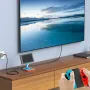 3 in 1 Adjustable Switch Pad Stand USB-C Hub with USB2.0/4K60Hz HD/PD100W Charging Ports for Game Controller Keyboard Mouse Laptop Tablet