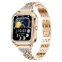 i68 1.59-inch HD Screen bluetooth Call Heart Rate Blood Pressure Blood Oxygen Monitor Sleep Monitoring Multi-sport Modes Music Playback IP67 Waterproof Smart Watch